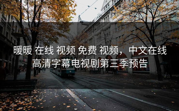 暖暖 在线 视频 免费 视频，中文在线高清字幕电视剧第三季预告